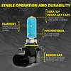 DMEPUGI Headlight Bulbs Fit For Chevy Corvette 1997-2004,9005 9006 High