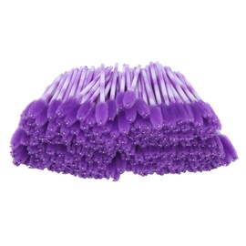 200pcs Disposable Eyelash Brush Travel Portable Lash Brush Makeup Tool AccessoryDark Purple