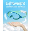 Hurdilen Kids Swim Goggles, Anti-fog, UV Protection and Wide View