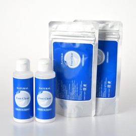 Foot Clear (Set of 2 + 2 Refills) Total 7.8 oz (220 g), Foot Deodorizer, Foot Odor, Shoe Deodorizer, Foot Odor, Foot Odor Resistant, Foot Deodorizing, Powder, Magic Powder, Foot Odor Eliminator, 1.9 oz (55 g)