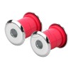Unbranded Red Handlebar Riser Bushings For Harley Sportster Dyna Wide