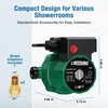 CrestWave Hot Water Recirculating Pump, 3-Speed-Control Recirculating Pump for Water