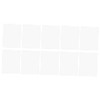 FUNOMOCYA Multifunctional Plastic Sheets 10pcs Set 0.3mm Thick PVC Sheets