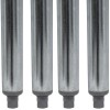 AmGood 35 1/4" Galvanized Steel Leg for Work Tables |