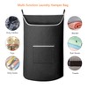 SAVERHO XL Hanging Laundry Hamper Bag, Black Door Hanging Hamper