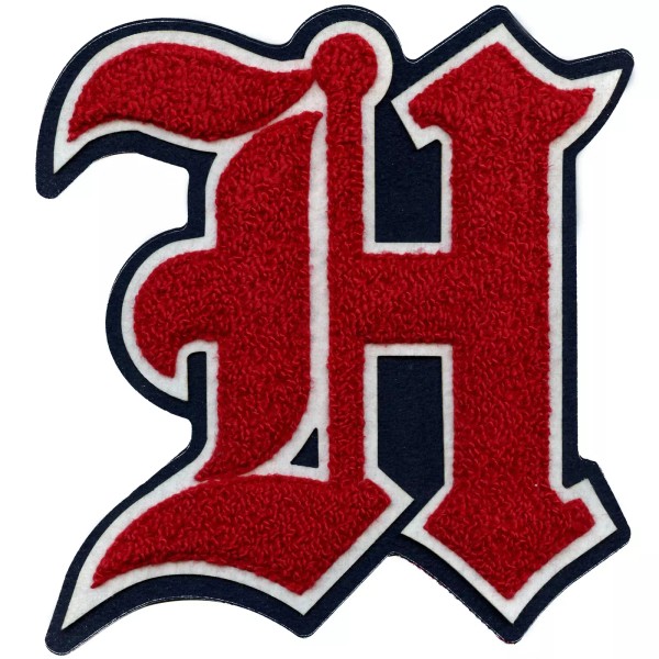 Patch Collection Texas Old English Letter H Patch Houston Varsity