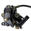 RedCap Rear Disc Brake Caliper with Master Cylinder Assembly Included,