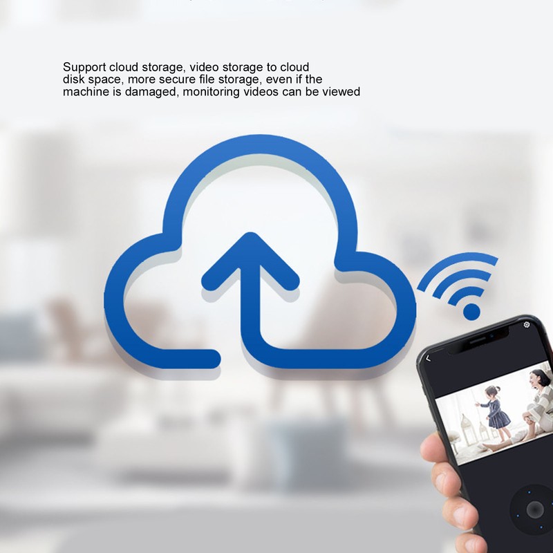 Security Camera 360 Degree Rotation Motion Detection Voice Call HD