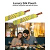Wooden Reusable Chopsticks Gift Set – 2 Pairs with Matching