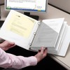 Smead Organized Up Poly Translucent Slash File Jacket, Three-Hole Punched,