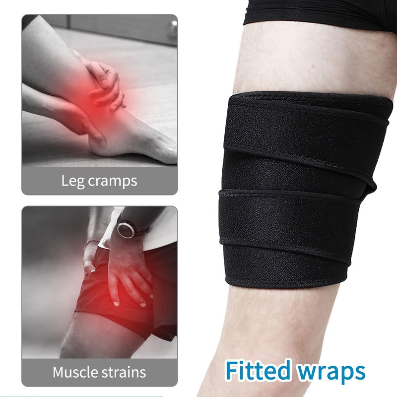 VIPMOON Thigh Brace, 2 Pack Sports Thigh Brace, Thigh Compression