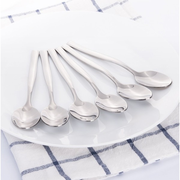 ROHI Basic Espresso Tea Spoons - Set of 12 Stainless