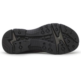 ECCO Women's Offroad Lace Up Hiking Shoe, Black Nubuck/Gravel/Lavender Mist, 10-10.5