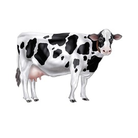 Beistle Jointed Cow