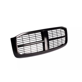 Perfit Liner Front Black Grille Replacement For 06-09 Dodge Ram Pickup Truck 1500 2500 3500