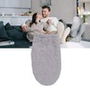 SonewCast Sock Cover for Foot, Elastic Thick Warm Fleece Foot