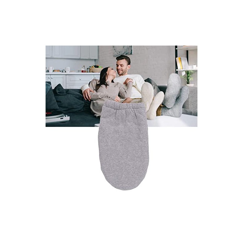 SonewCast Sock Cover for Foot, Elastic Thick Warm Fleece Foot