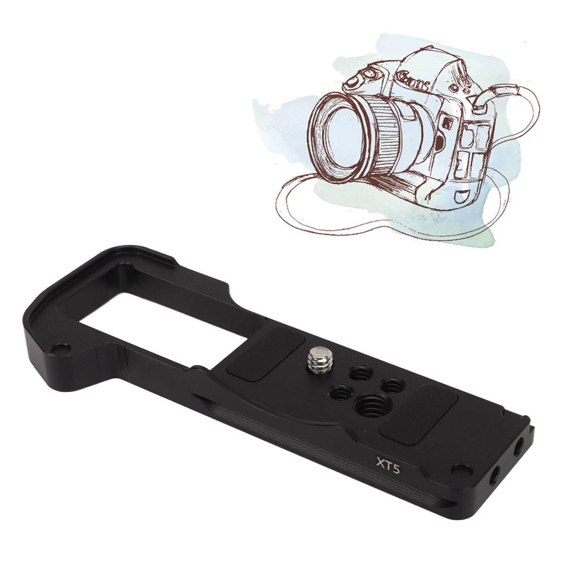 Hand Grip Quick Release Plate Aluminum Alloy Camera Extension Base