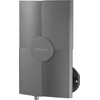 Insignia NS-ANT20DA Compact Outdoor Amplified TV Antenna - Gray