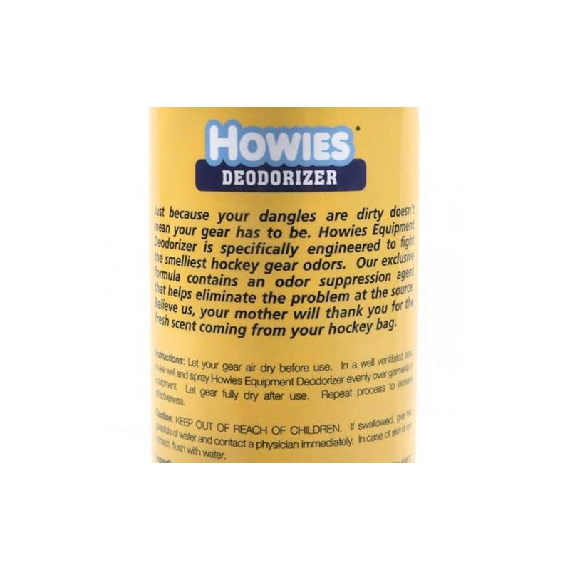 Howies Hockey Equipment Deodorizer Spray – Odor Eliminator & Gear