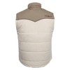 Western Welder Vest (Natural/Khaki, X-Large)