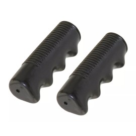 F & R Mini 12" BLACK Lowrider Bicycle Grips Chopper Beach Cruiser Bike Grips.
