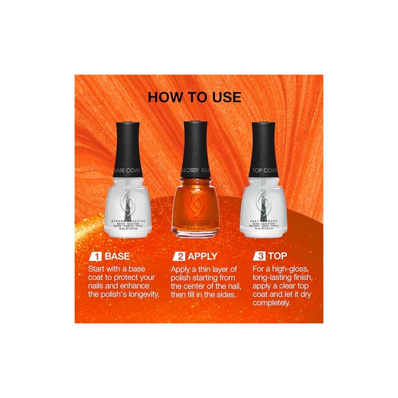 CHINA GLAZE Esmalte de Uñas Bring the Heat, Color de