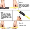 sourcing map Heat Shrink Tubing 25mm Flat Width 1m 2:1