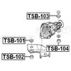 4119887403000 - Differential Bushing For Daihatsu