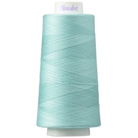 American & Efird Maxi-Lock Cone 3000 yd Turquoise Thread, Blue