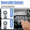 Mesee Mini Ratchet Wrench, Quick Release 1/4 Drive Ratchet Hex