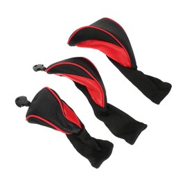 SUPVOX 3Pcs Golf Club Head Covers Elastic Protectors for 1 3 5 Wood Clubs Sturdy and Lightweight Accessories for Golf Enthusiasts