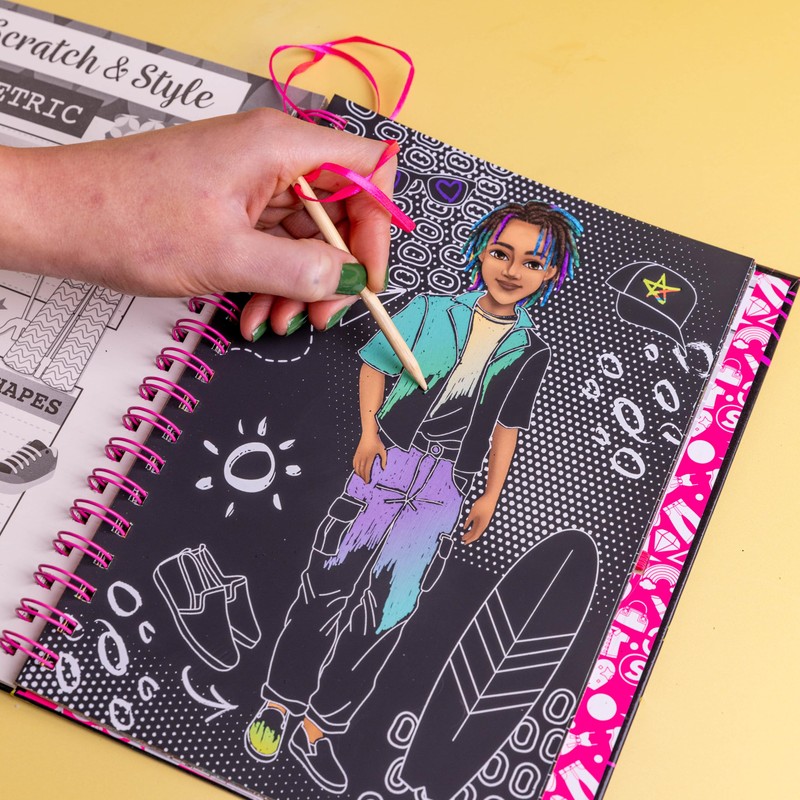 Bookoli | Stylestopper Etch Art Sketchbook | Art Project |