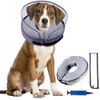 Collar for Dogs, 2-in-1 Inflatable Dog Collar for Recovery After
