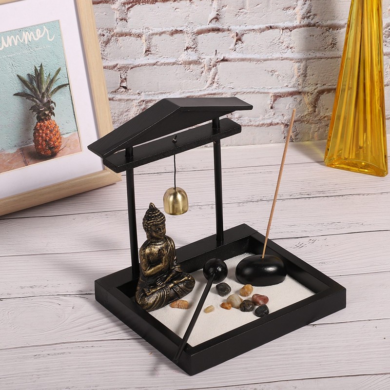 Zen Style Buddha Sand Tray Decoration Innovative Home Living Room