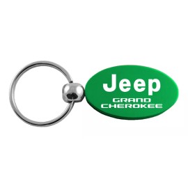 Jeep Grand Cherokee Oval Key Ring (Green)