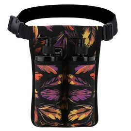 Tuhaoge Massage Bottle Bag Massage Oil Holster Lotion Holster Massage Therapist Massage Oil Holster Massage Lotion (TH2KD-YuMao-W)