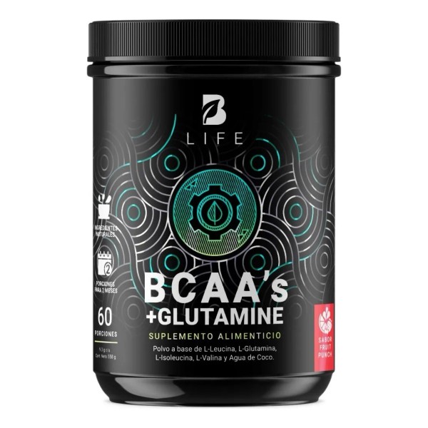 Bcaas Con Glutamina 60 Tomas B Life Bcaas Glutamine Sabor