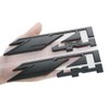 Z71 4x4 Badge Emblems 2-Piece in Matt Black for 2007-2020