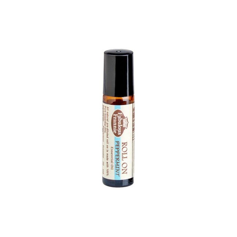 Fabulous Frannie Peppermint Essential Oil Roll-On 10 ml Made with