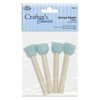Crafters Choice Pack of 4 Sponge Crafting Tools Sponge Stippler
