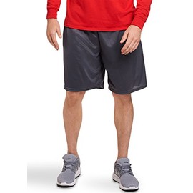 Russell Athletic Men's Mesh Short with Pockets, Stealth, XX-Large