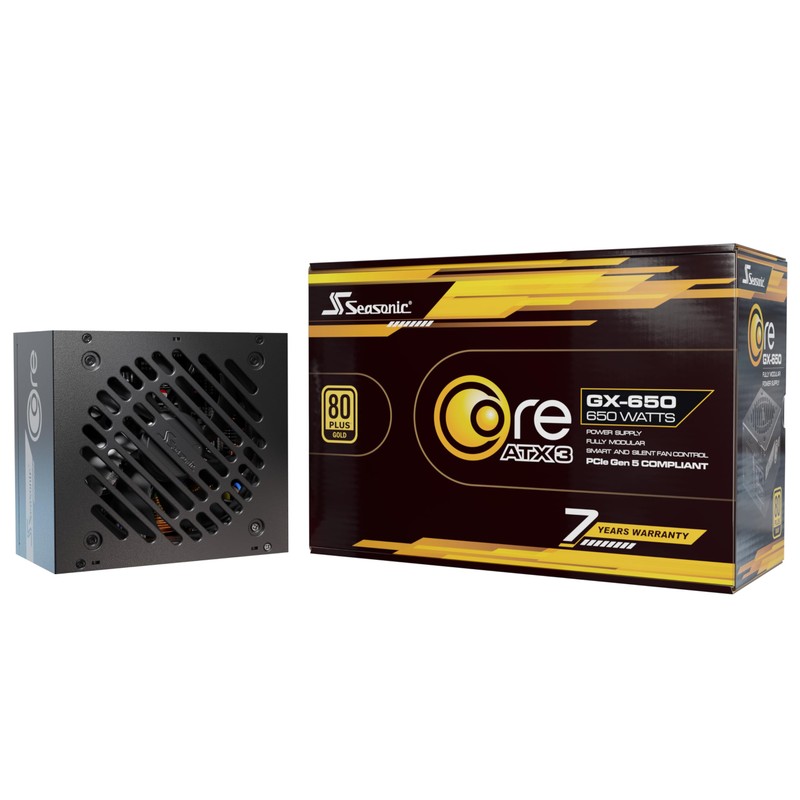SEASONIC CORE V2 GX-650 (ATX3) - 650W - 80+ Gold
