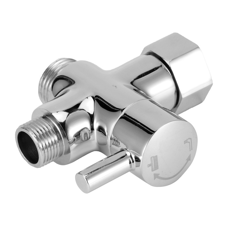 3Way Faucet Diverter Valve Bathroom Shower Parts for Handheld Showerhead