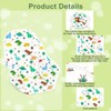 for IKEA High Chair Cushion,with High Chair Pocket Pouch(Dinosaur)