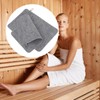 TOVINANNA 2pcs Sauna Seat Cushion Cover Heated Bath Floor Mat