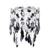 Elegant Chandelier Design Ceiling Pendant Light Shade with Beautiful Black