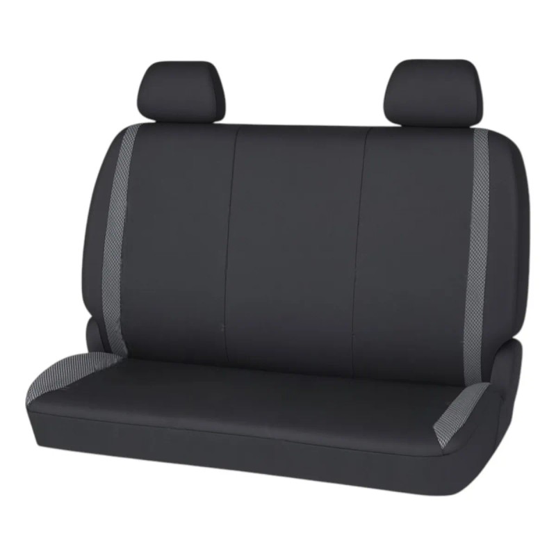 Cubreasientos Tela Negro Grey Mesh 13pzs Rivian R1t