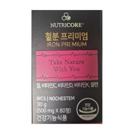 Nutricore Nutricore Iron Men's Women's Iron Supplement Many Foods Efficacy Effect Review 60 tablets / 뉴트리코어 뉴트리코아 철분 남성 여성 철분제 많은 음식 효능 효과 후기 60정