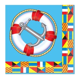 Servilletas de almuerzo náutico (2 capas) (16 unidades por paquete)